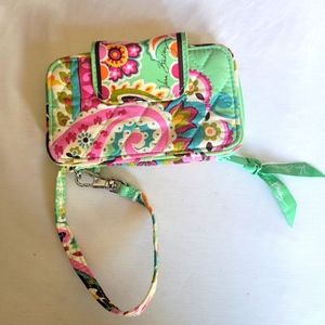 Vera bradley phone wristlet